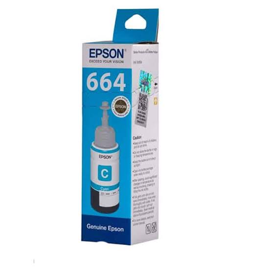 Printer Ink Cyan Epson 664